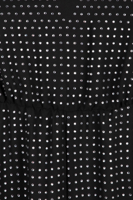 FREEZER ABITO GEORGETTE FULL S BLACK/CRYSTAL 6