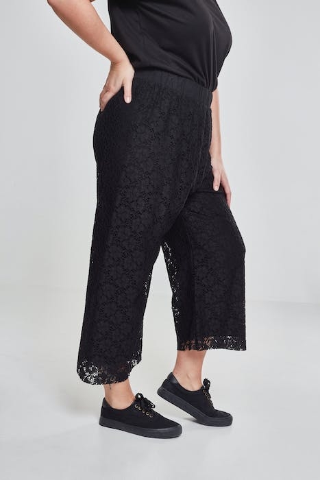 LADIES LACES CULOTTE BLACK 6