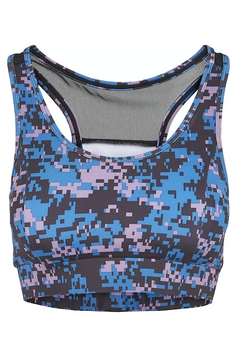 LADIES TECH MESH BRA DIGITAL DUSKVIOLET CAMO 1