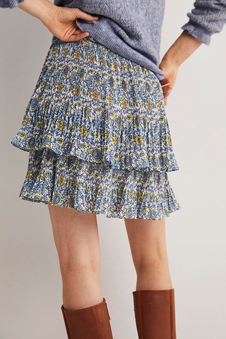 PLISSE MINI SKIRT IVO 2