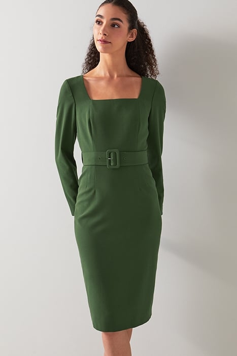 CARRINGTO MIDI DRESS FOREST 1