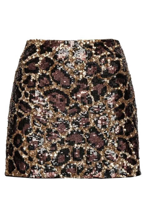 GRASPO GONNA PAILLETTES MACULA MULTI BEIGE/BLACK 7