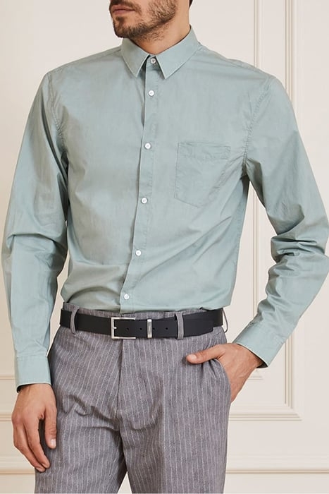 CHARLES ITALIAN COLL MALIBU FORMAL SHIRT SAGE 1