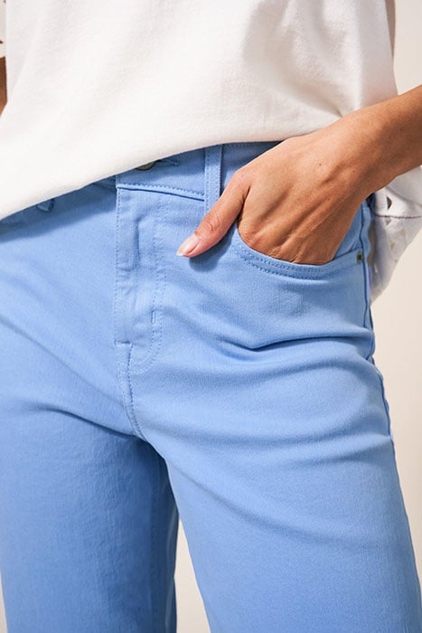 BLAKE STRAIGHT CROP JEAN MID BLUE 3