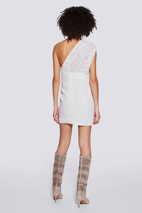 ROXANIE DRESS IN OFF WHITE 3