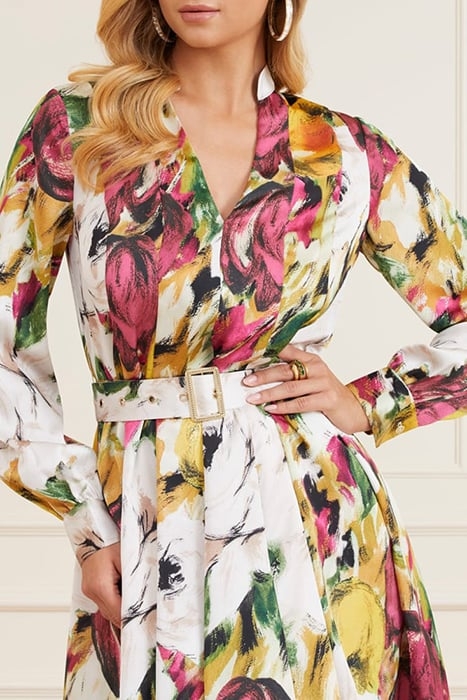 MARCIANO BY GUESS AUTUMN GARDEN LOOSE MINI DRESS PRINT 5