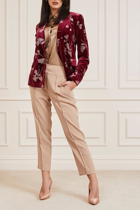 MARCIANO BY GUESS ANGELICA BLAZER PURPLE PETAL WITH RO 3