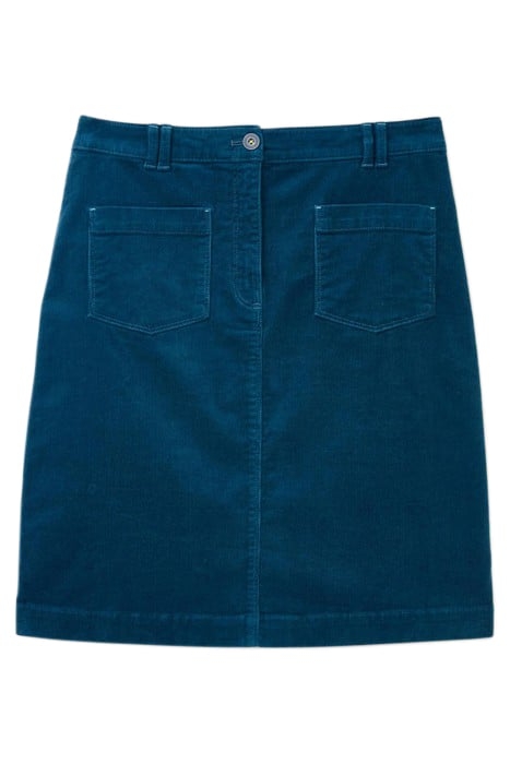 MELODY CORD SKIRT DARK TEAL 4