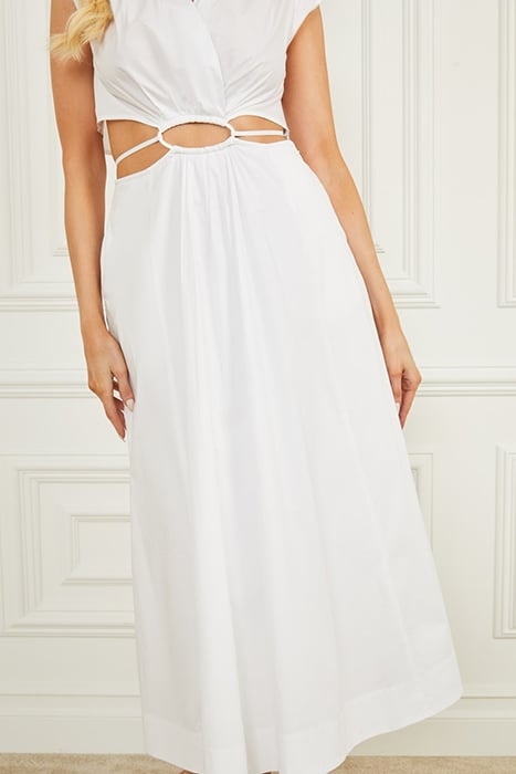 MARCIANO BY GUESS BALI SHIRT DRESS TRUE WHITE 8