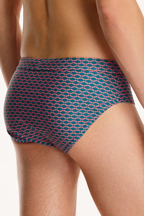 MEN SWIMBRIEF HAMMAM DEEP LAGOON BLUE 7