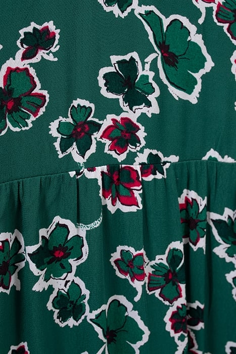 BLACK XL FLORAL LONG STRAPPY DRESS 5