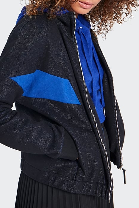 BLACK/SAPPHIRE BLUE TWO-SIDED JACKET 3
