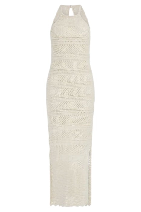 GUESS ECO SL AMELIE MAXI DRESS DOVE WHITE 3