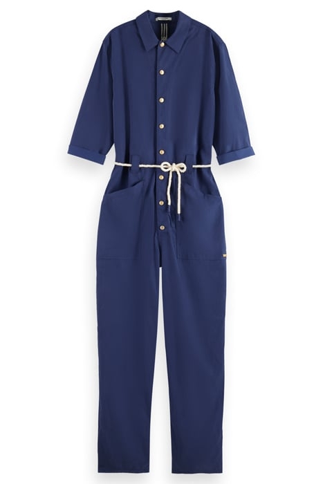 ALL IN ONE WITH CONTRAST STITCHING NAVY BLUE 3