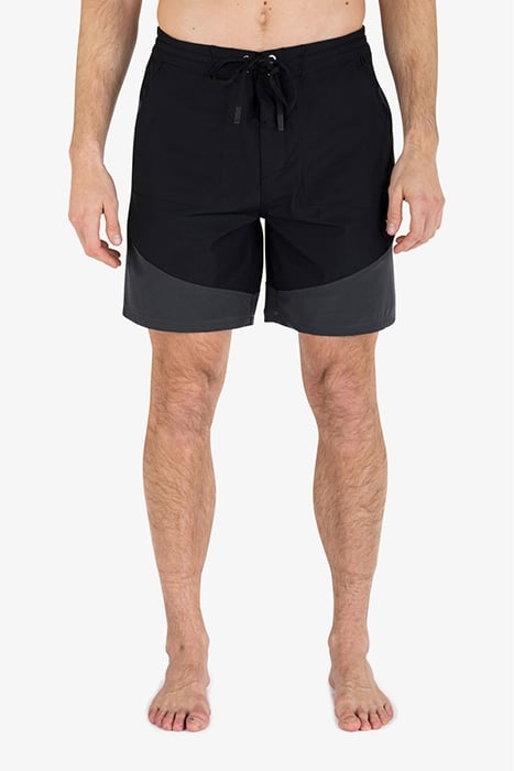 PHNTM BLOCKADE PADDLE SERIES HYBRID 18 BOARDSHORT BLACK 1