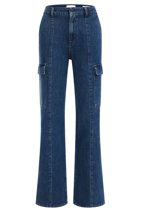 5-POCKET HIGH WAIST DARK BLUE 4