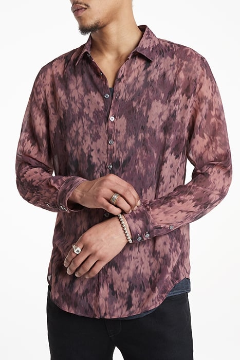 MULTI BUTTON SLIM FIT SHIRT CHERRYWOOD 1