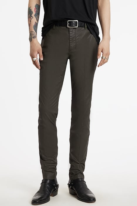 MOTOR CITY FIT - ZIP FLY LOW RISE SLIM F DEEP OLIVE 1