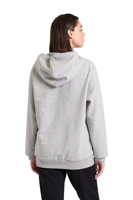 TEAM HOODED SWEAT LACED MEDIUM GREY HEATHER-LACE 5