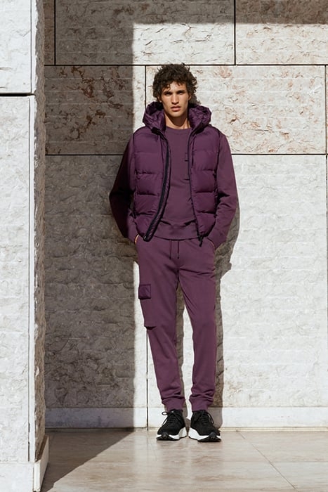 MOORE-POCKET | CHEST POCKET SWEATER ROYAL PURPLE 3