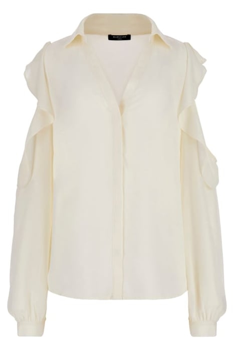 MARCIANO BY GUESS ARIA BLOUSE PALE PEARL 1