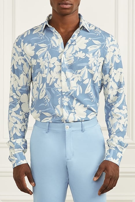 MARCIANO BY GUESS BENNY NEW COLLAR PAU BLUE MACROFLOWER CASU 1