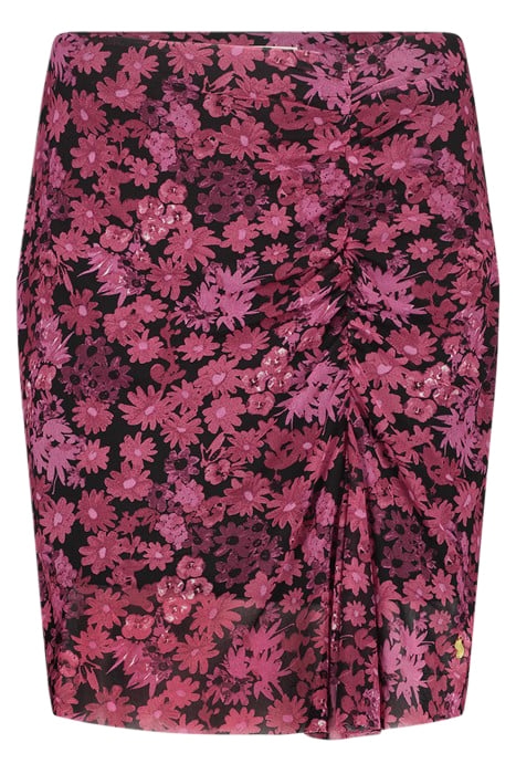 JESSY SKIRT BLACK/JAZZY PINK 2
