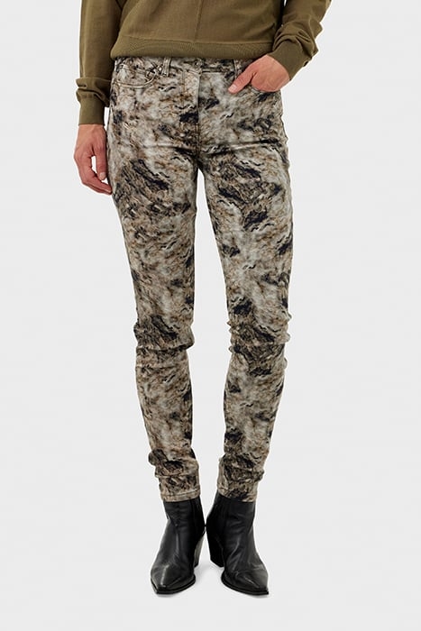 TROUSER WOVEN LONG 24001846 MILITARY OLIVE 1