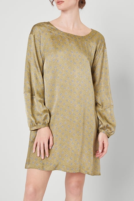 LS SHORT A SHAPE BOAT COLLAR DRESS MARIANNE 1