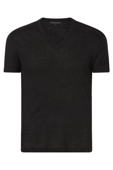 SS VNECK JRSY KNT BLACK 2