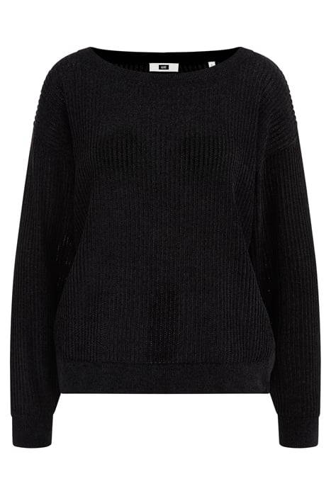 KNITTED PULLOVER BLACK 4