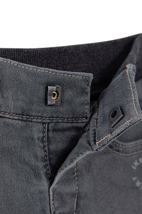 BABY BOYS’ GREY PRINT JEANS WITH RIBBING ON WAIST 5