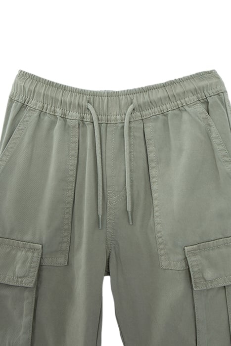 BOYS’ KHAKI CARGO BERMUDA SHORTS WITH ELASTICATED WAIST 3