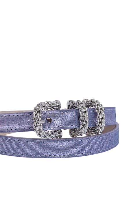 KAT BLUEBELL JEANS LAME LEATHER BLUEBELL 2