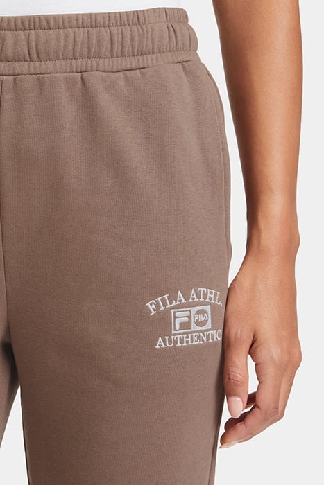 LINNA HIGH WAIST GRAPHIC SWEAT PANTS DEEP TAUPE 7