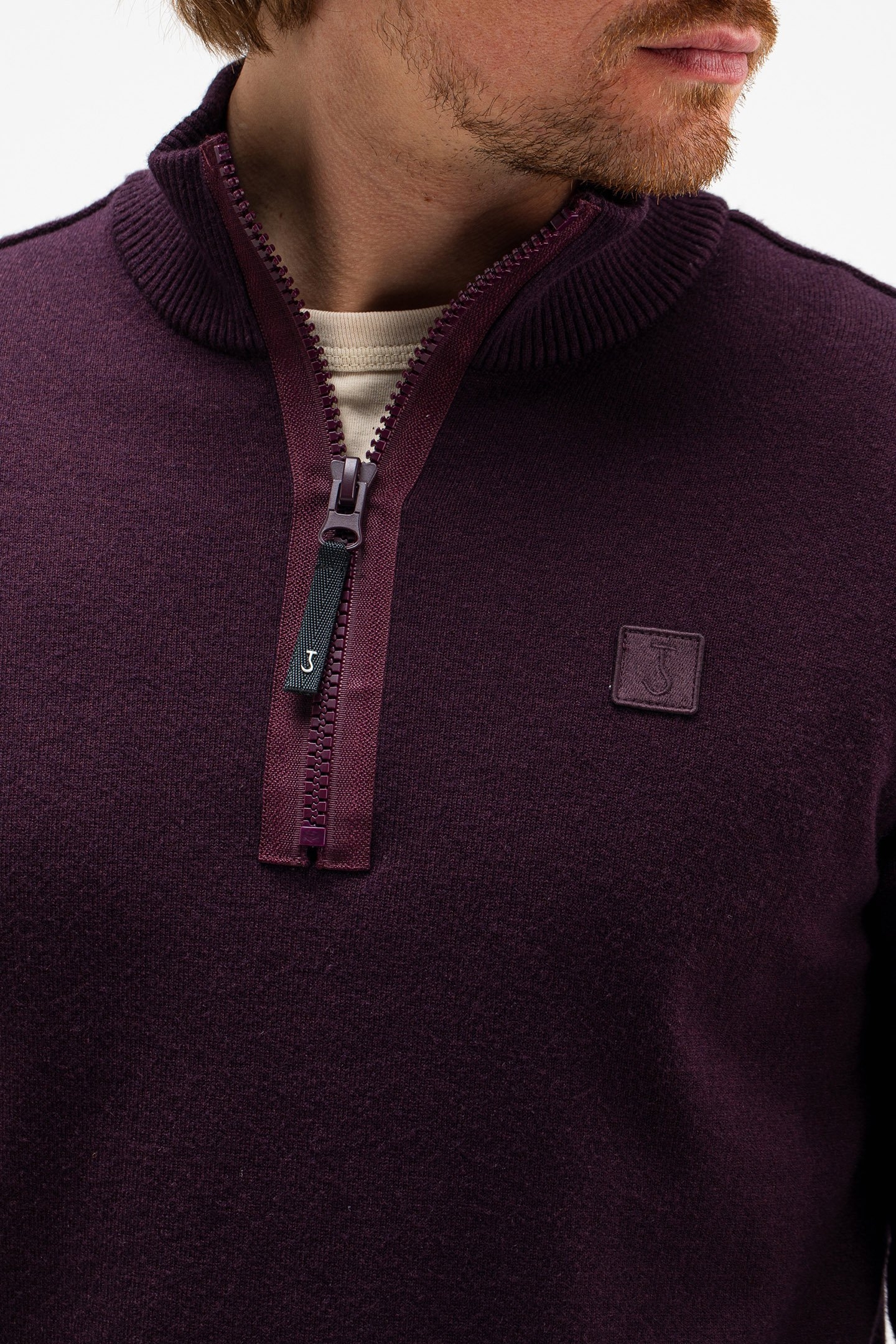 CLIFDEN HALFZIP PASCHA PURPLE 5