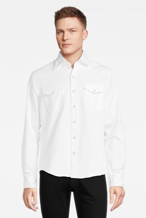 White Overshirt by Suitsupply