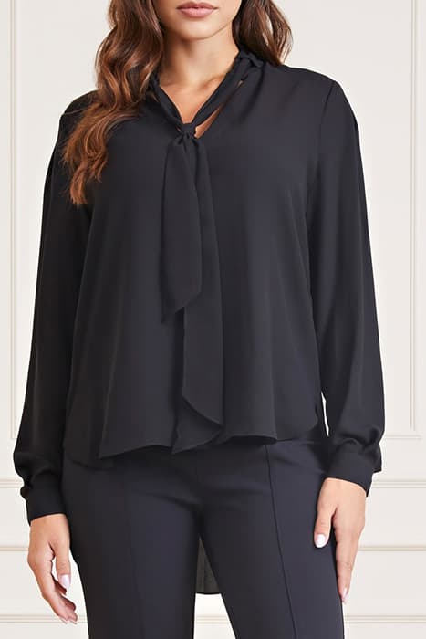 PHOEBE CHAIN BLOUSE JET BLACK A996 by Marciano by Guess