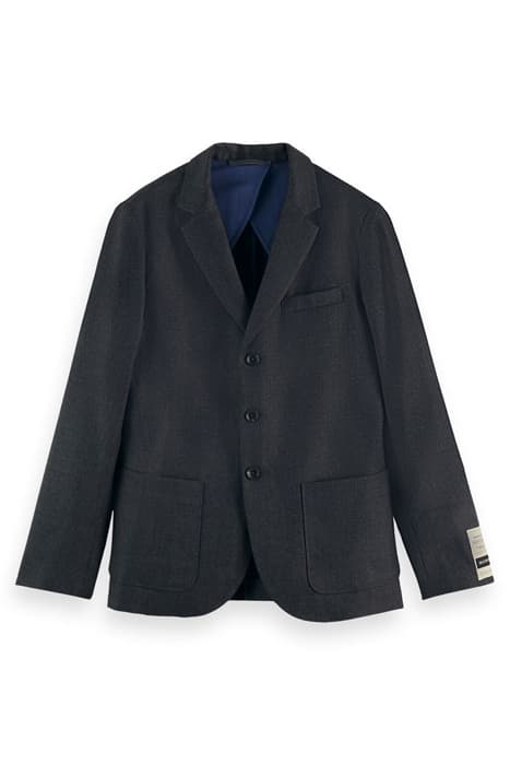 UNCONSTRUCTED BLAZER GRAPHITE MELANGE by Scotch & Soda