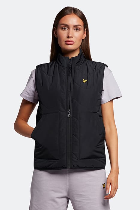 PADDED GILET JET BLACK by Lyle & Scott