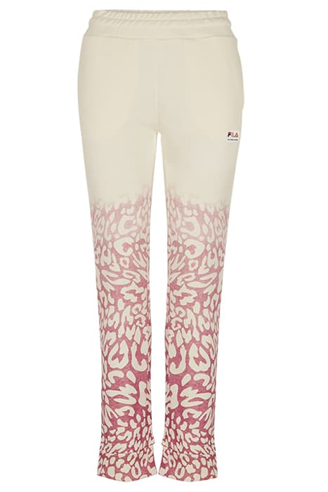 BRÃŒHL HIGH WAIST PANTS EGRET GRADIENT LEO AOP by FILA