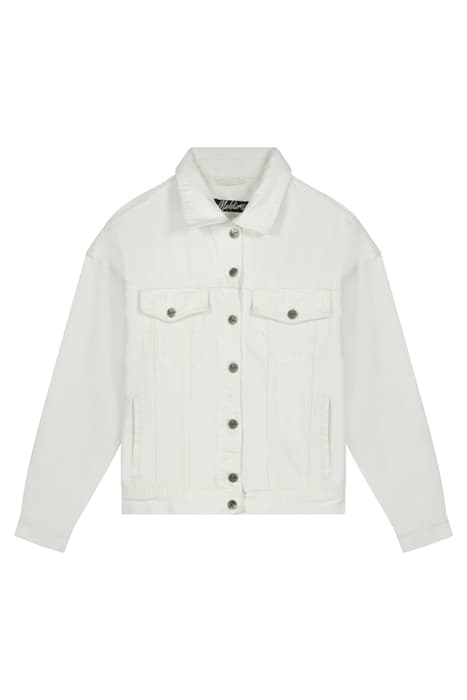 HARLY DENIM JACKET WHITE by Malelions