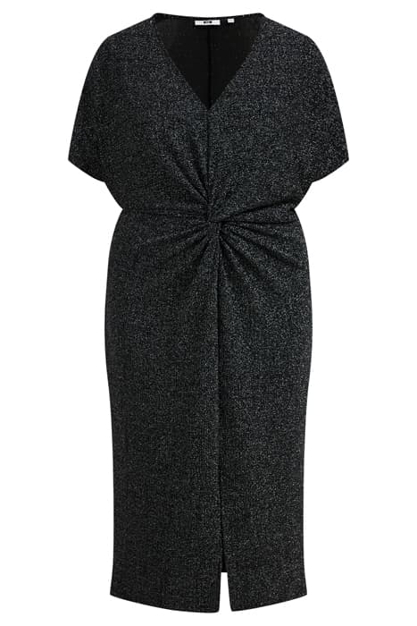 DRESS MID LENGTH BLACK by WE Fashion