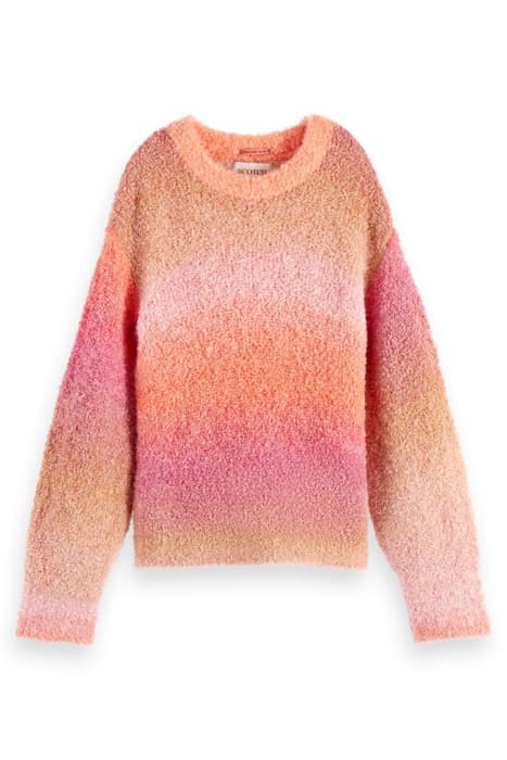 MULTICOLOUR RELAXED-FIT PULLOVER COMBO X by Scotch & Soda