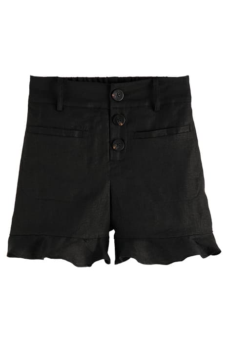 HIGH WAIST SHORT BLACK by Scotch & Soda