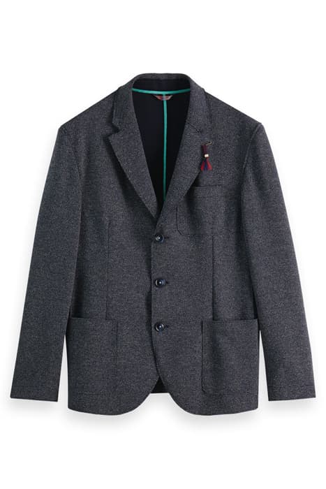 UNCONSTRUCTED JERSEY BLAZER COMBO A by Scotch & Soda