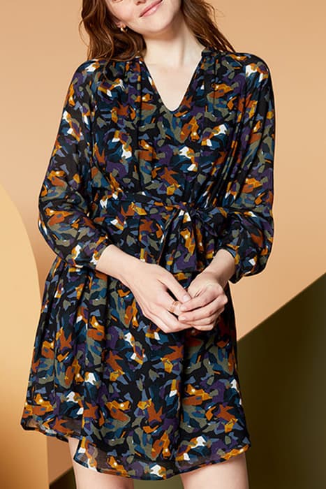 ROYCE - SAGE DRESS WITH ARTY CAMO PRINT by ONE STEP