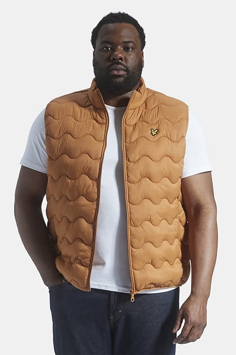 CREST QUILTED GILET SALTBURN by Lyle & Scott