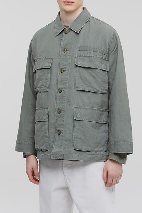 CLOSED MEN FIELD JACKET JACKETS & COATS DRIED BASIL DRIED BA by Closed