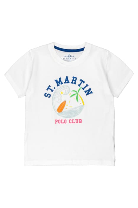 T-SHIRT BRIGHT WHITE by Polo Club St.Martin